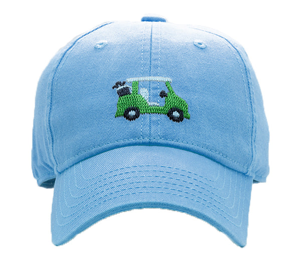 Kids Golf Cart Baseball Hat - Faded Chambray