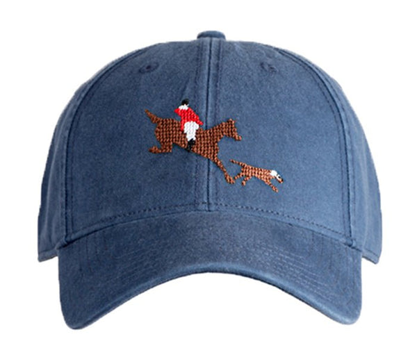 Horse & Hound Baseball Hat - Navy