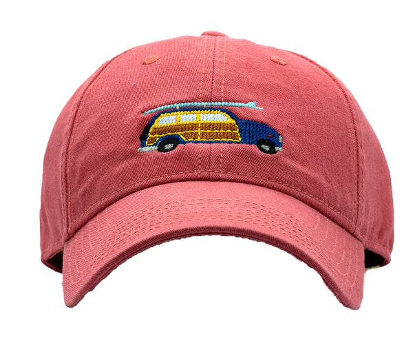 Surf Woody Baseball Hat - New England Red