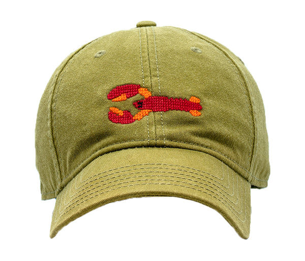 Lobster Baseball Hat - Olive