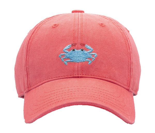 Kids Blue Crab Baseball Hat - New England Red