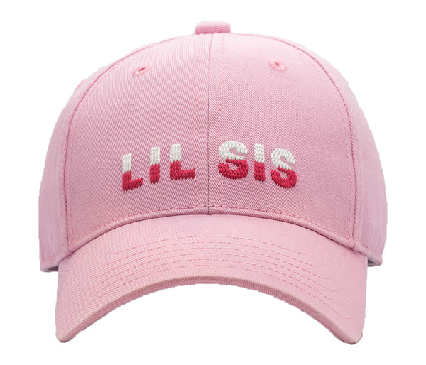 Kids Lil Sis Baseball Hat - Light Pink