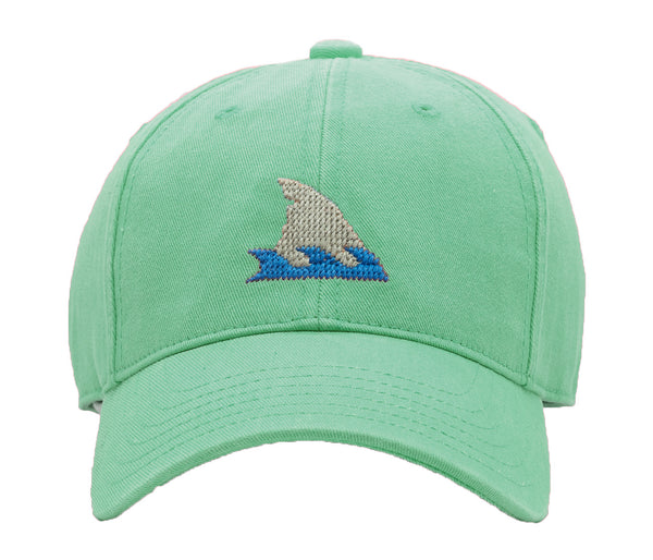 Kids Shark Fin Baseball Hat - Keys Green