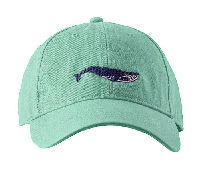 Blue Whale Baseball Hat - Keys Green