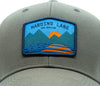 Mountains Trucker Hat - Recycled Dark Grey