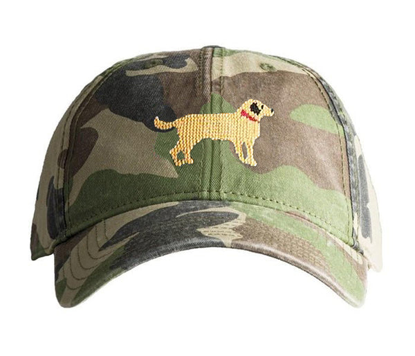 Yellow Lab Baseball Hat - Camo