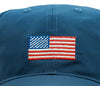 American Flag Performance Hat - Navy