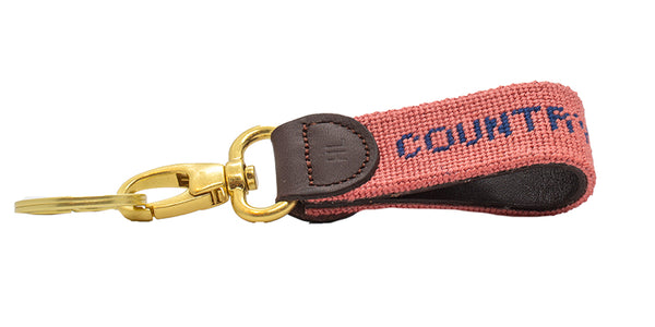 Country Key Fob - New England Red