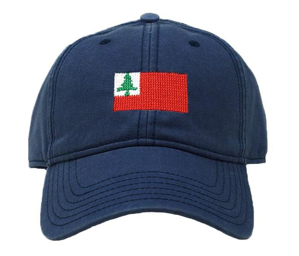 New England Flag Baseball Hat - Navy