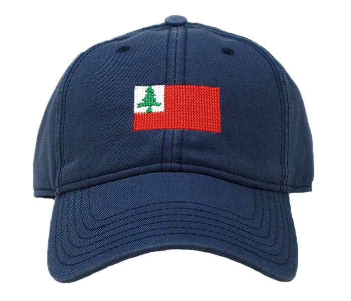 New England Flag Baseball Hat - Navy