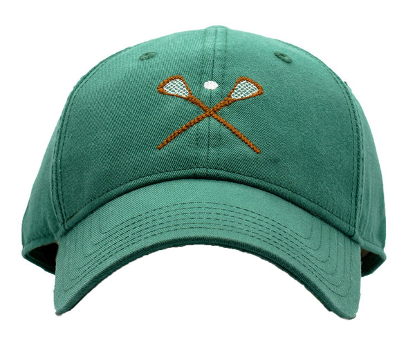Lacrosse Baseball Hat - Tee Green