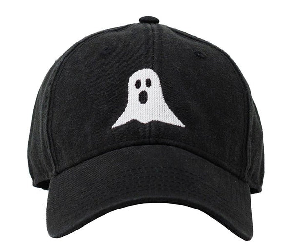 Ghost Baseball Hat - Black