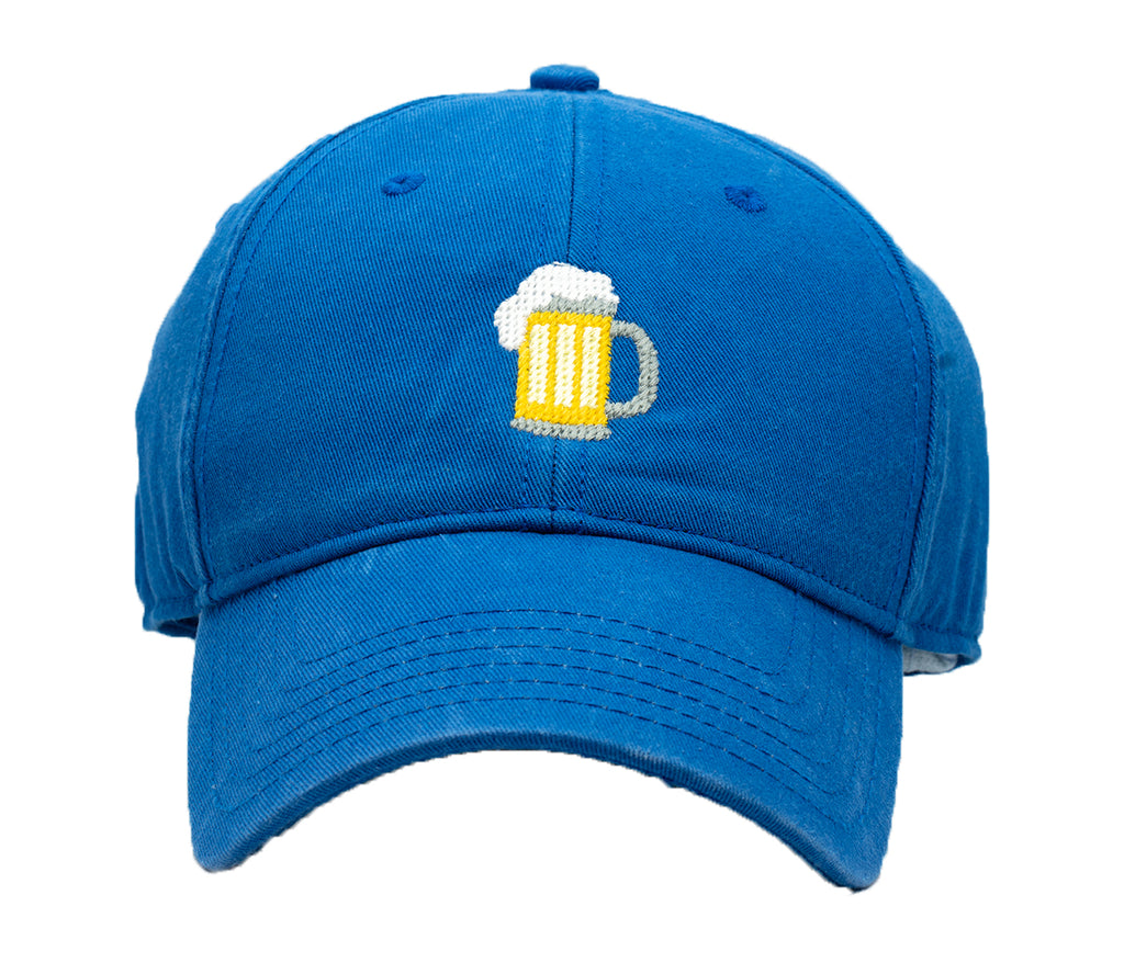 Beer Baseball Hat - Cobalt Blue