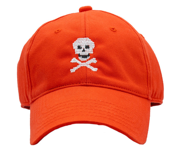 Skull & Bones Baseball Hat - Slate Blue