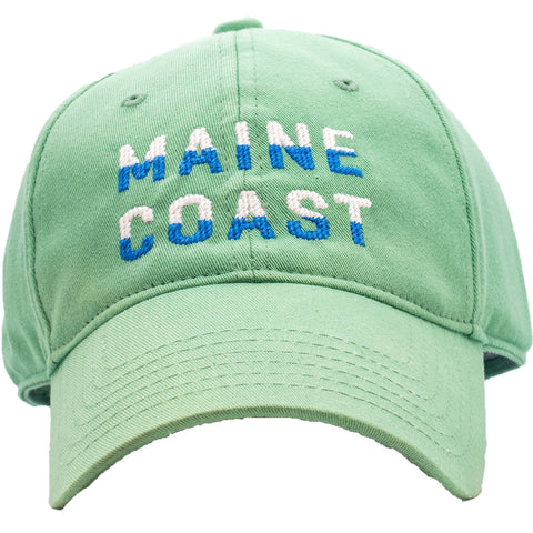 Maine Coast Baseball Hat - Faded Seafoam