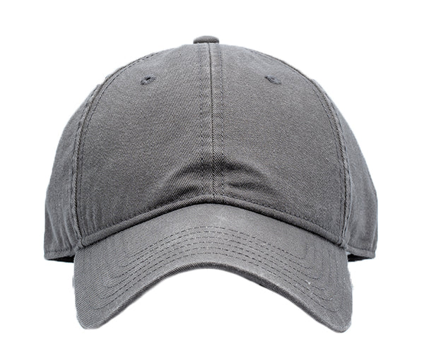 Blank Baseball Hat - Dark Grey