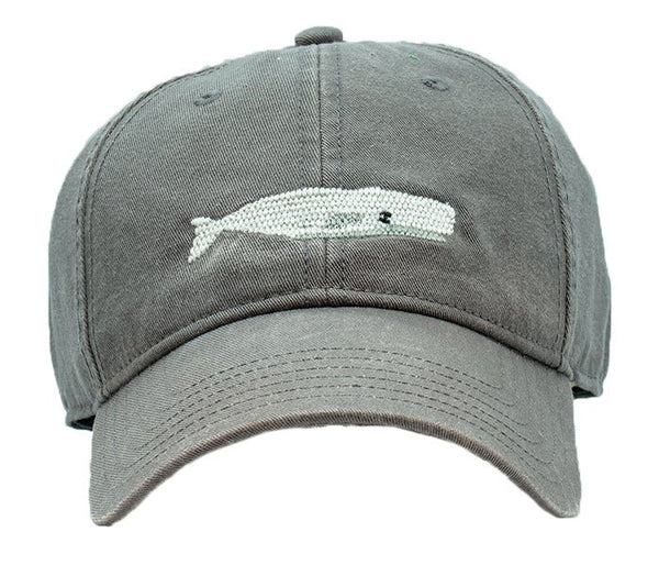 White Whale Baseball Hat - Dark Grey