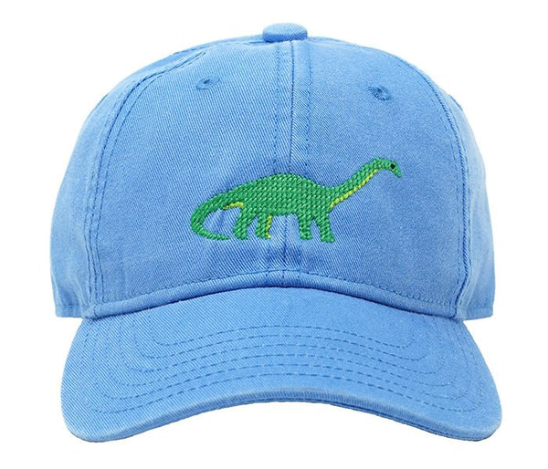 Kids Brontosaurus Baseball Hat - Light  Blue