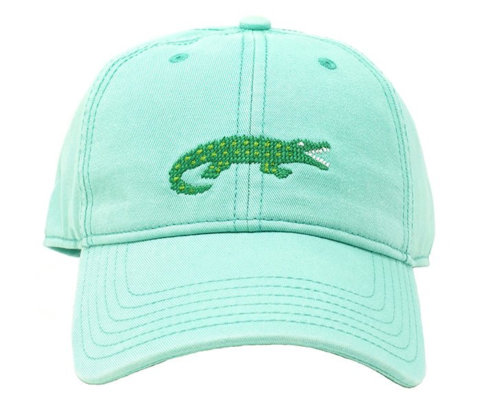 Kids Alligator Baseball Hat - Keys Green