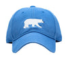 Kids Polar Bear Baseball Hat - Light  Blue