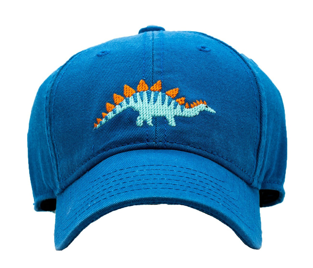 Kids Stegosaurus Baseball Hat - Cobalt