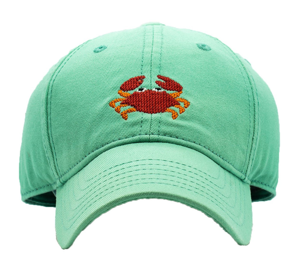Kids Crab Baseball Hat - Keys Green