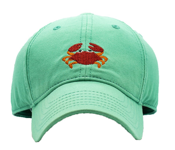 Kids Crab Baseball Hat - Keys Green