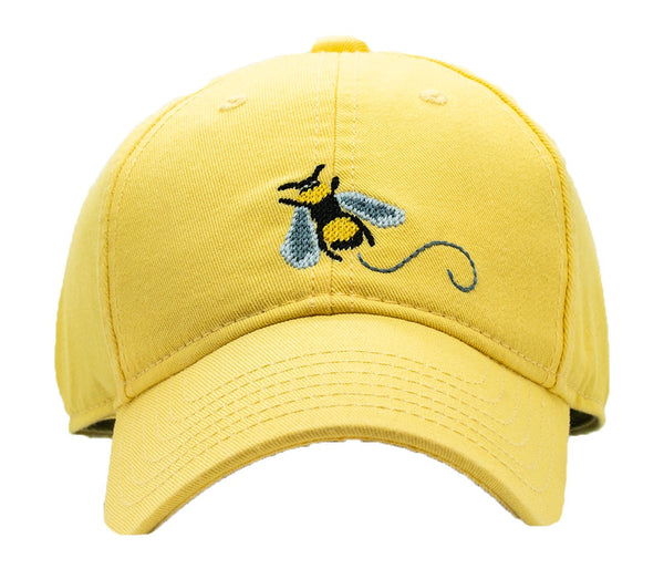 Kids Honeybee Baseball Hat - Light Yellow