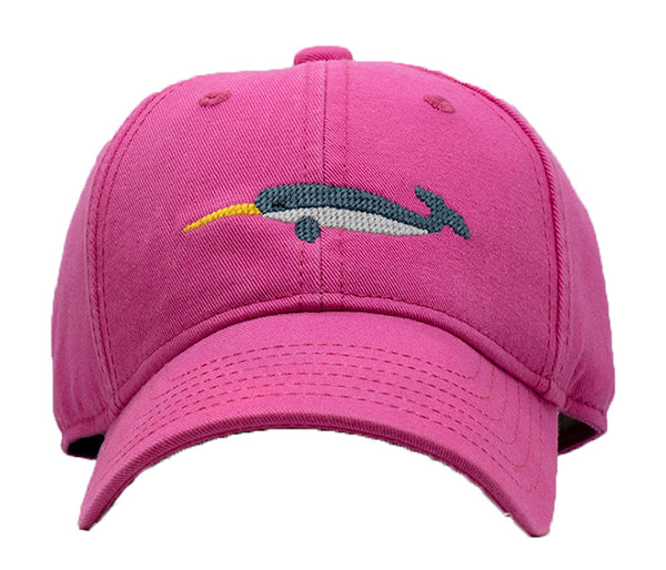 Kids Narwhal Baseball Hat - Bright Pink – Harding Lane