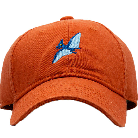 Kids Pterodactyl Baseball Hat - Persimmon