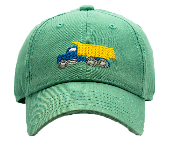 Kids Dump Truck II Baseball Hat - Mint