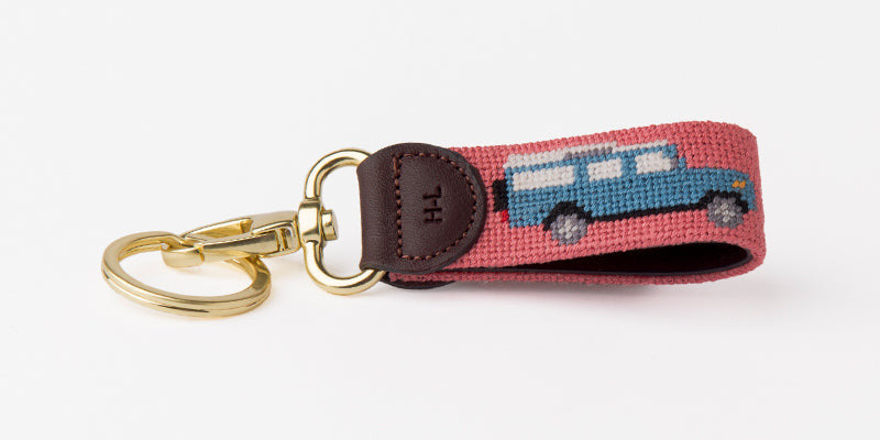 Defender Key Fob - New England Red