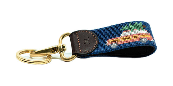 Holiday Wagoneer Key Fob - Navy