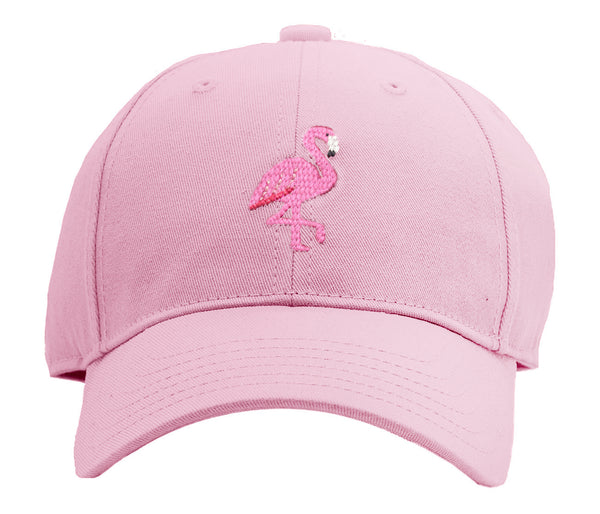 Kids Flamingo Baseball Hat - Light Pink