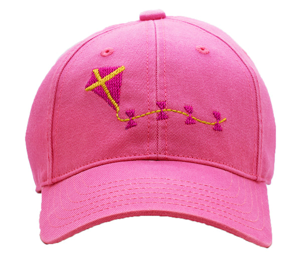 Kids Kite Baseball Hat - Bright Pink