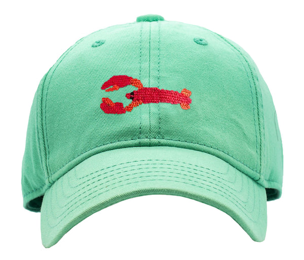 Kids Lobster Baseball Hat - Keys Green