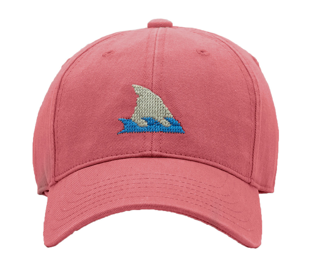 Kids Shark Fin Baseball Hat - New England Red