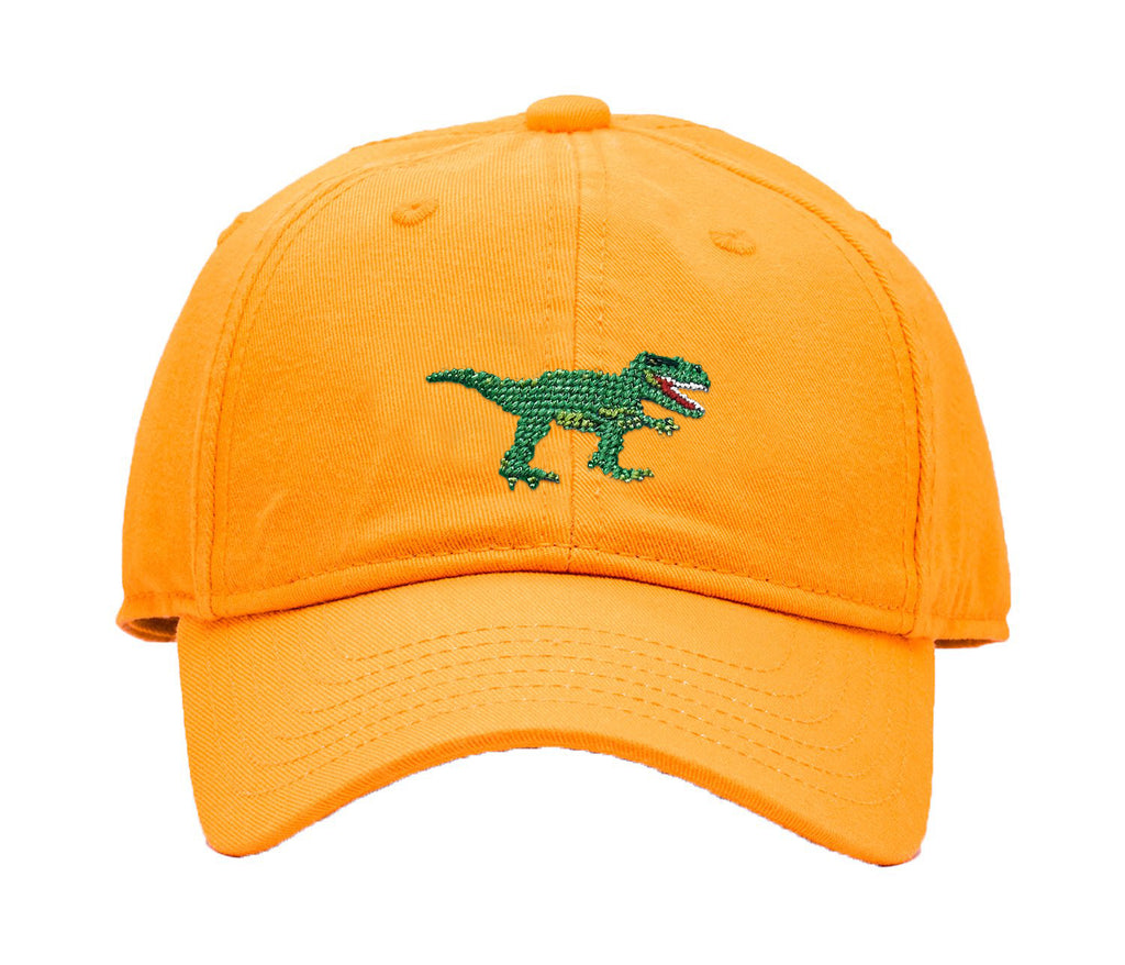 Kids T-Rex Baseball Hat - Light Orange