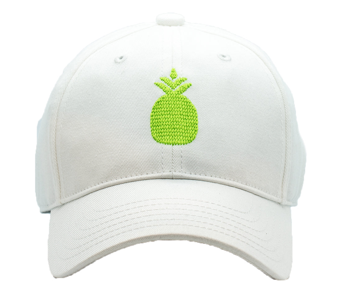 Kids Pineapple Baseball Hat - White – Harding Lane
