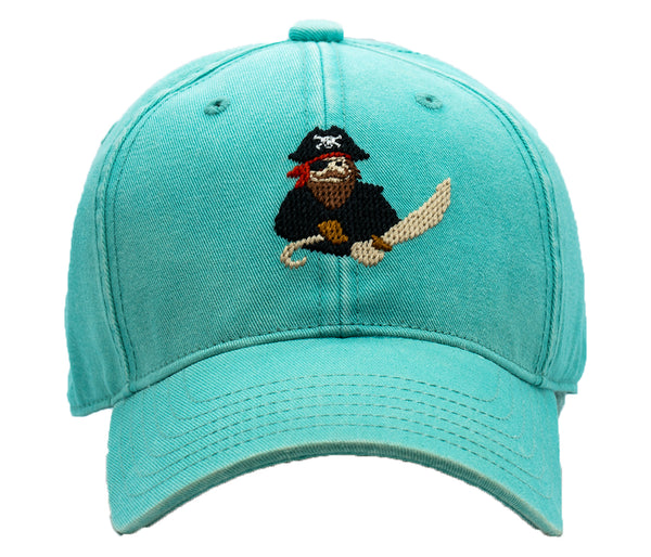Kids Pirate Baseball Hat - Sea Blue