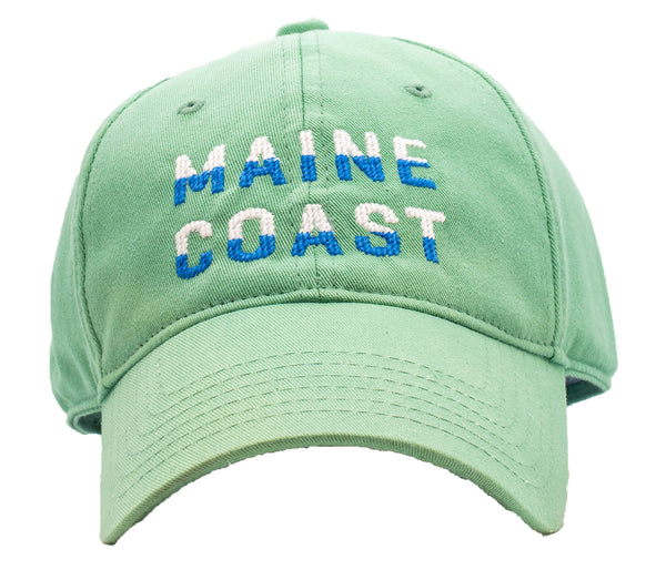 Maine Coast Baseball Hat - Faded Seafoam