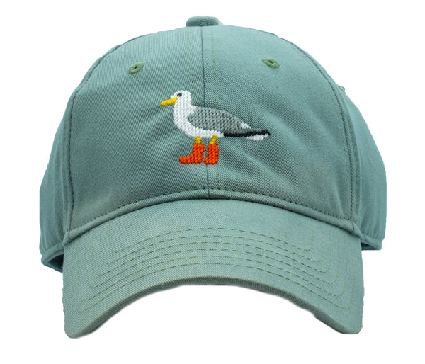 Seagull Boots Baseball Hat - Faded Teal