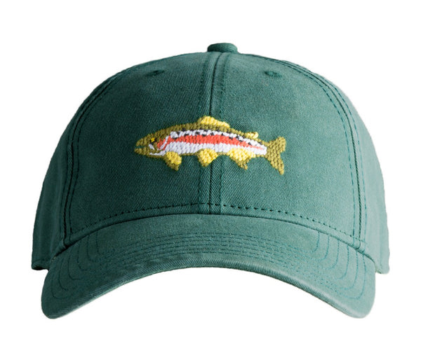 Trout Baseball Hat - Tee Green