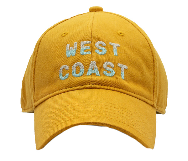 West Coast Baseball Hat - Gold