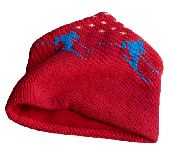 Apres Ski Wool Hat - Red