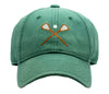 Kids Lacrosse Baseball Hat - Moss Green