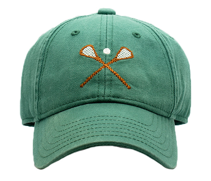 Kids Lacrosse Baseball Green Moss – Harding Hat Lane 