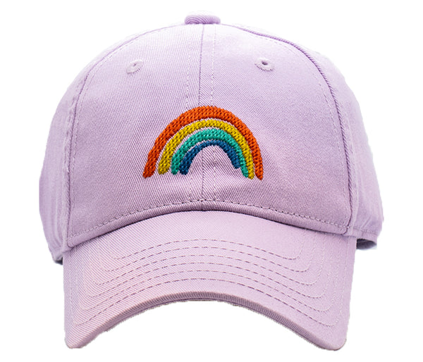 Kids Rainbow Baseball Hat - Lavender