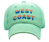 Kids West Coast Baseball Hat - Keys Green