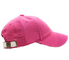 Kids Anchor Baseball Hat - Bright Pink